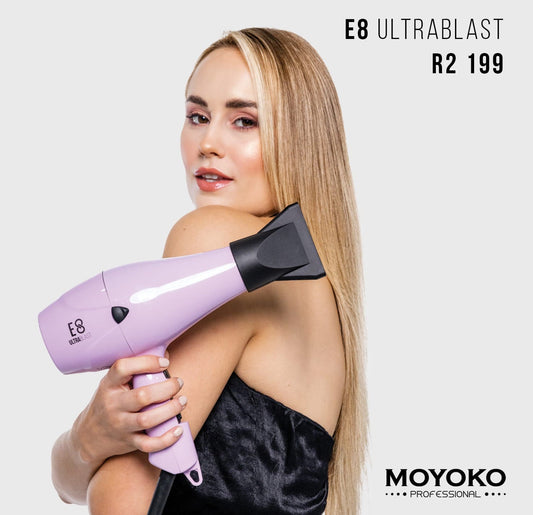 E8 Ultra blast hairdryer