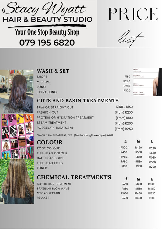 Price List 2026